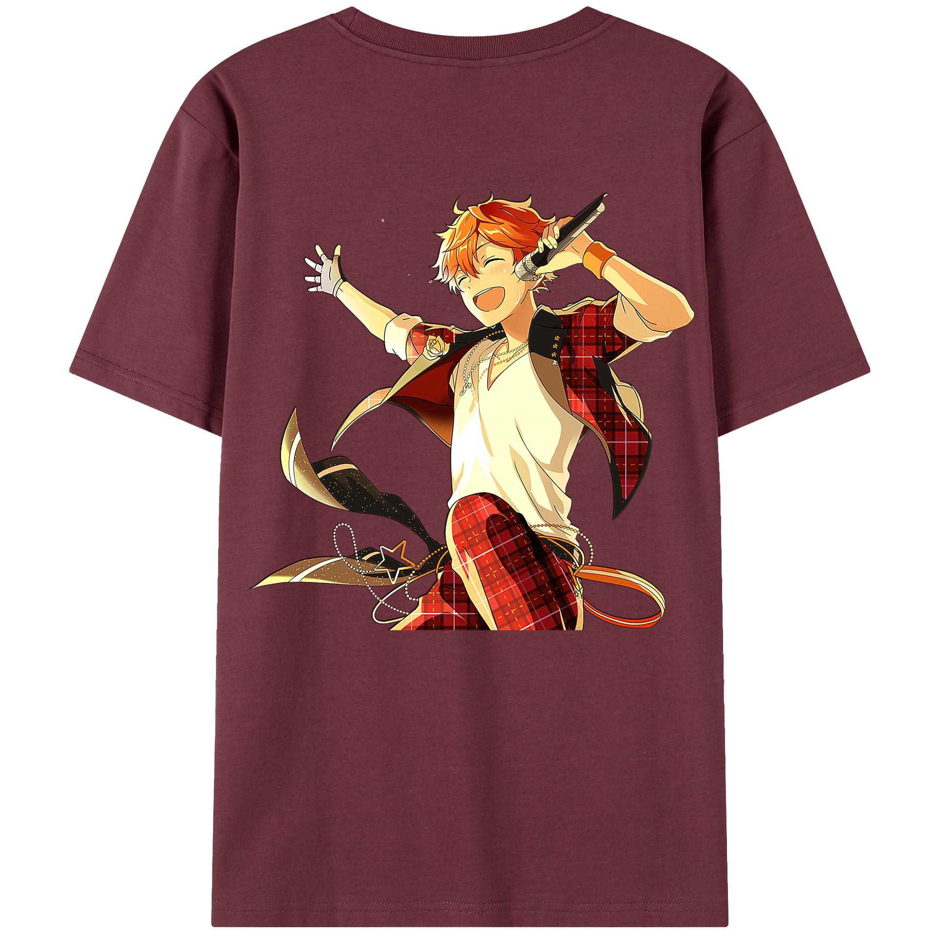 （画像用） あんさんぶるスターズ! Ensemble Stars 綿100％半袖Tシャツ（背面プリント）